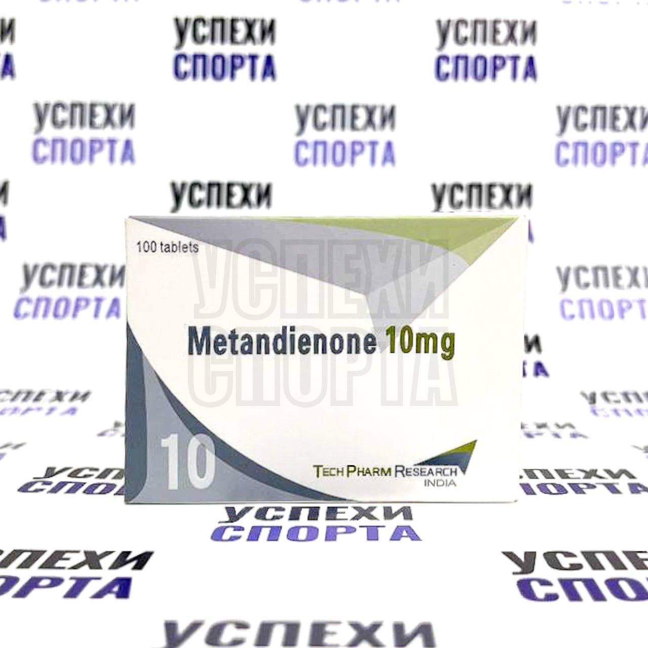 TechPharm/ Metandienone, 10mg (Метан, 100таб)