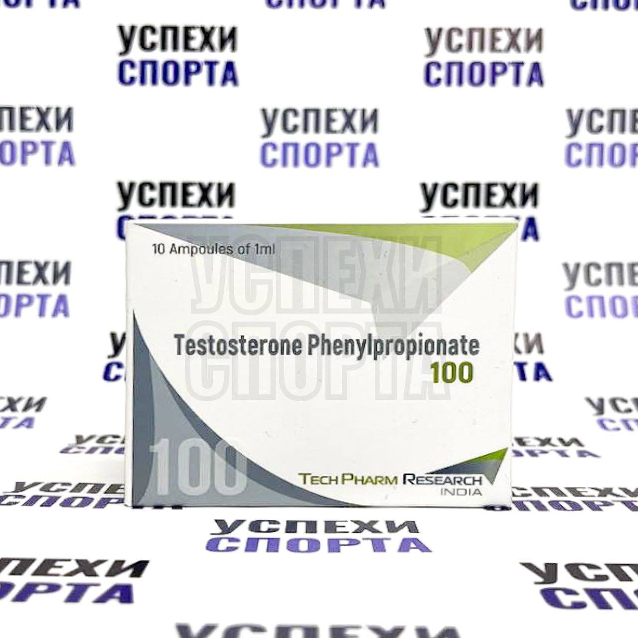 TechPharm / Testosterone Phenylropionate, 100mg( Тест ФП, 100мг, 10 амп по 1мл)