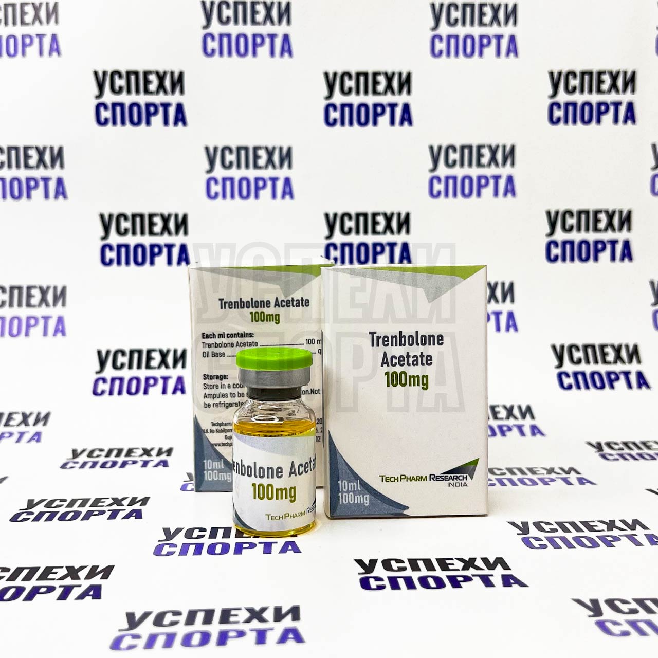 TechPharm/ Trenbolone Acetate, 100mg (Тренболон Ацетат, 100мг, 10мл виала)