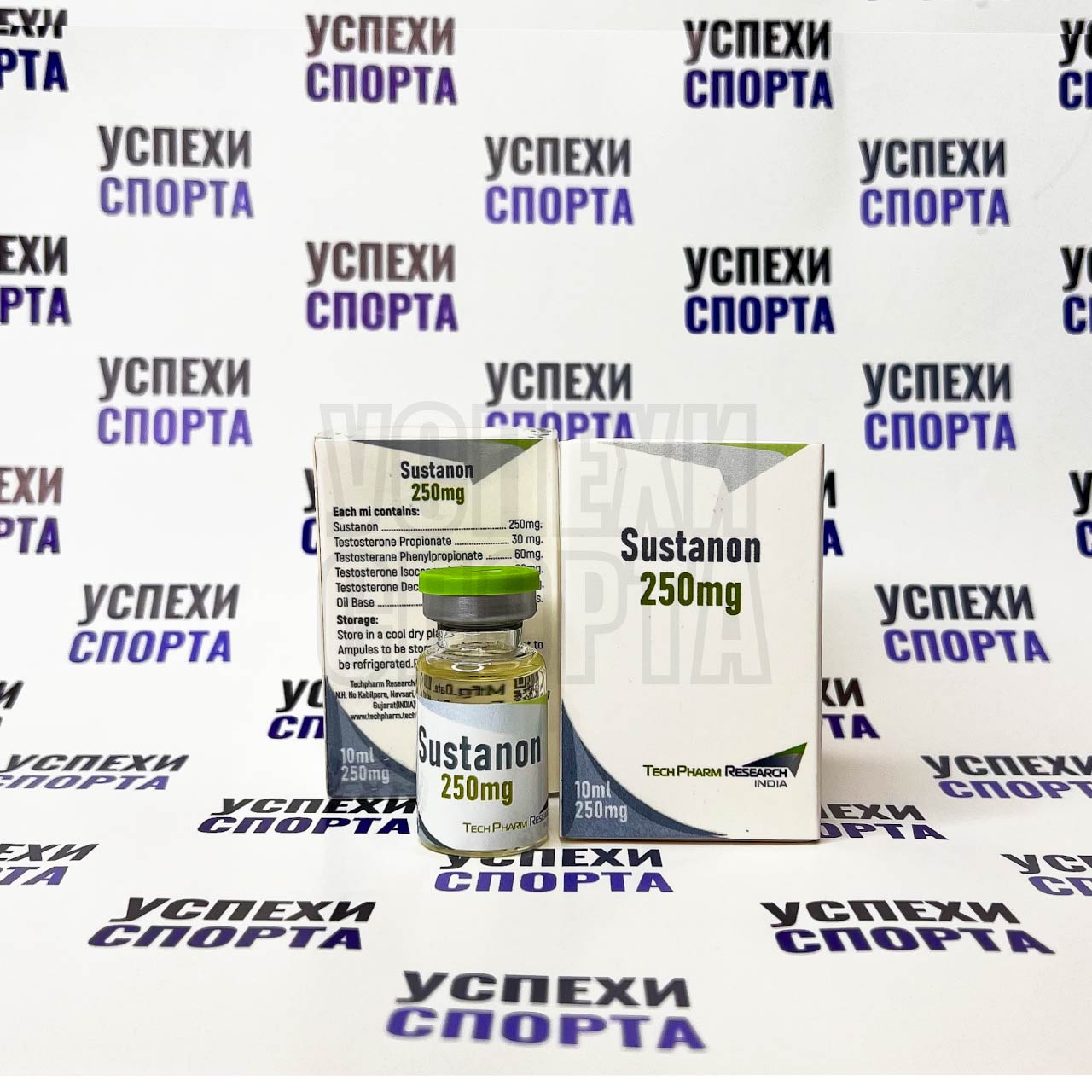 TechPharm / Sustanon, 250mg (Сустанон, 250мл, 10мл виала)