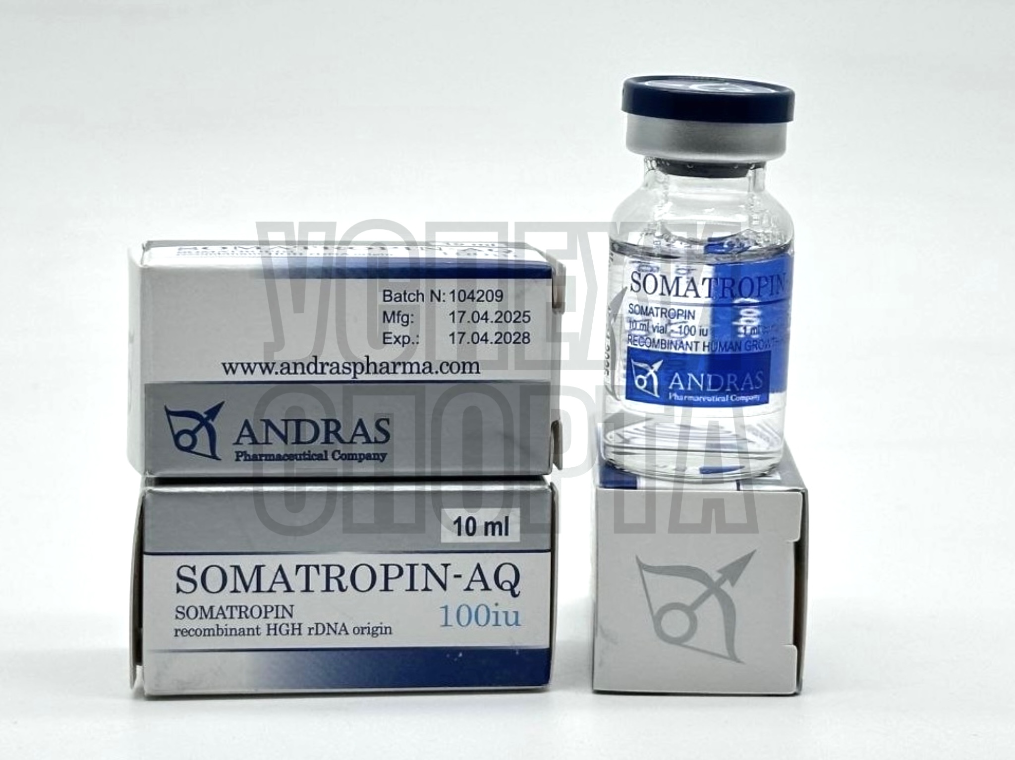 Andras / Somatropin-AQ 100IU, 10ml (жидкая форма)